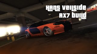 GTA5 Hans RX7 Veilside Build No Mods [upl. by Anchie964]