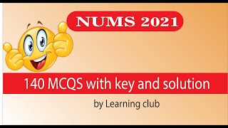 nums 2021 entry testnums 2021 key and paper by learningclubnums 3rd october testnums2021 [upl. by Gustavo]