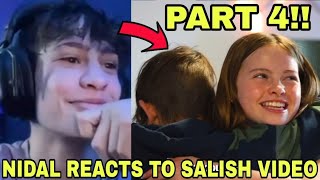 Nidal Wonder REACTS To Salish Matter SURPRISING him After His ACCIDENT On LIVE STREAM 😱😳 PART 4 [upl. by Selinski]