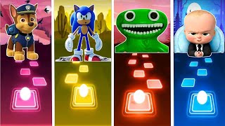 PAW Patrol 🆚 Sonic the Hedgehog 🆚 NIBBLER 🆚 Baby Boss ♥️ Who is best [upl. by Lund]