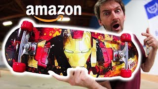 THE CHEAPEST SKATEBOARD ON AMAZON  CHEAP SKATES EP 11 [upl. by Lavine]