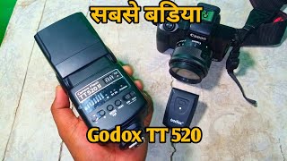 Best budget Camera flash under 2000 Godox TT520 🔥🔥 Sasta or Accha [upl. by Ettelocin176]