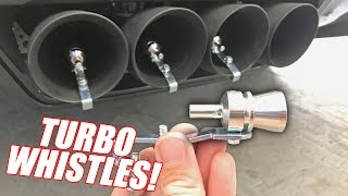 TURBO EXHAUST WHISTLES vs 841hp CORVETTE [upl. by Nadabb597]