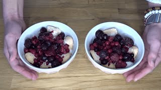 Recette pour étudiants  Trifle aux fruits rouges [upl. by Nohsreg]