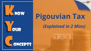 Pigouvian Tax  Explained in 2 Minutes  KYC  By Amit Parhi [upl. by Merriam564]