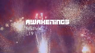 Awakenings Festival 2019 lineup release [upl. by Aenahs690]