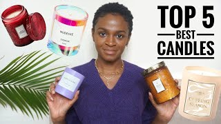 Top 5 Candles For FallWinter  Fall Candle Haul [upl. by Carolyne]