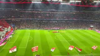 Crazy Atmosphere In Allianz Arena Bayern Munich Vs Dortmund [upl. by Ydollem551]