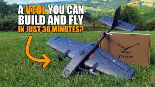 🛩️ Heewing T1 VTOL PNP  Unboxing Build Tutorial And Review [upl. by Iarised966]