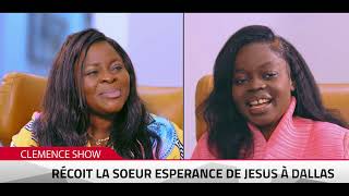 La Soeur Esperance de Jesus chez Clemence Show  Congollywood TV [upl. by Halda]