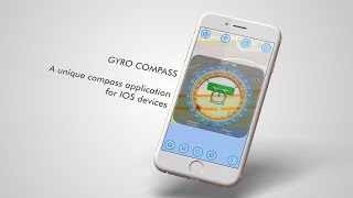 Gyro Compass  A unique compass application for IOS devices [upl. by Laon]