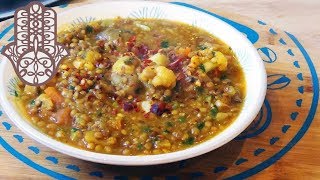 Lentilles aux légumes à la marocaine [upl. by Suidaht]