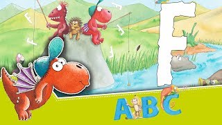 Der kleine Drache Kokosnuss und die Buchstaben F – Alphabet lernen – Lernvideo für Kinder [upl. by Tita]