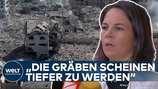 KRIEG In NAHOST quotZum Zerreißenquot – Annalena Baerbock äußert sich düster zur Lage im Nahen Osten [upl. by Heymann]