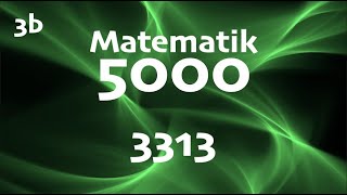 Matematik 5000 3b 3313 [upl. by Heddi501]