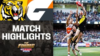 Richmond v GWS Highlights  2019 Toyota AFL Grand Final [upl. by Onitnelav]