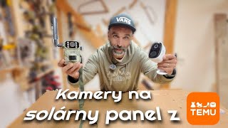 Vyskúšal som kamery na solárny panel z TEMU [upl. by Katherin]