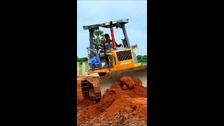 OMG Greatest operation making new road by Bulldozer land truck and Roller [upl. by Pinto]