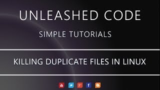 Duplicate File Killer in Linux  LEARN FDUPES [upl. by Enetsirhc706]