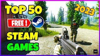 Top 50 FREE Steam Games to play in 2023 [upl. by Anitsahs]