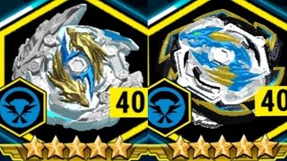 Zone Luinor Vs Rock Dragon Beyblade Burst Rivals [upl. by Alisen]