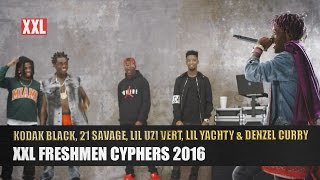 Kodak Black 21 Savage Lil Uzi Vert Lil Yachty amp Denzel Currys 2016 XXL Freshmen Cypher [upl. by Attelra]