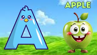 ABC Phonics Song  Alphabet letter sounds  ABC learning for toddlers  Education ABC Nursery Rhymes [upl. by Akcirahs]