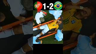 The Day Brazil Fans Will Never Forget  Portugal vs Brazil World Cup shorts football [upl. by Eilerua121]