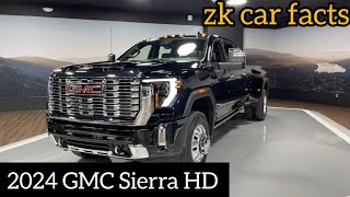 The 2024 GMC Sierra 2500 HD AT4X Is A Really Big OffRoad Luxury Truck  zk car facts [upl. by Lehplar]