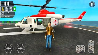 HFPS Helicopters Flight Pilot and Car Driver Simulator 5  Android Gameplay [upl. by Aliel]