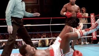 Larry Holmes vs Mike Tyson en español [upl. by Tabina]