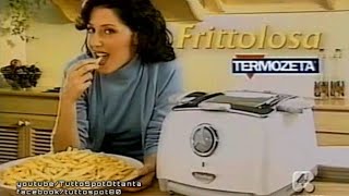 Spot  FRITTOLOSA Termozeta LA 1° FRIGGITRICE ad ARIA  2001 HD [upl. by Lorri]