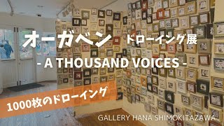 【展覧会動画｜Exhibition video】オーガベン ドローイング展  a thousand voices ｜Ben Oga Drawing Exhibition [upl. by Madelle]