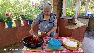 Les Doy Una Nueva Receta De Rancho Que Me Gusta Mucho Así se Cocina en el Rancho [upl. by Tannie]