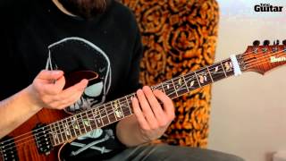 Guitar Lesson Learn how to play Protest The Hero  Sex Tapes TG253 [upl. by Ahsinev]