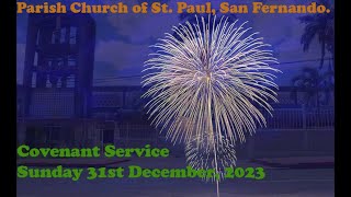 Covenant Service Sunday 31st December 2023 [upl. by Caldeira]