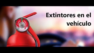 Extintor en el vehículo [upl. by Fennelly761]