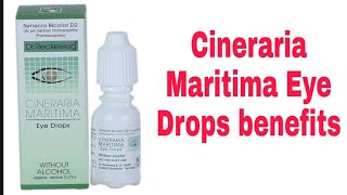 Cineraria Maritima Eye Drops benefits [upl. by Toor]