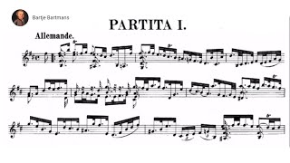 Bach  Violin Partita No 1 in B minor BWV 1002 Grumiaux [upl. by Raual891]