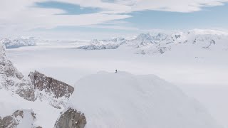 Los Colmillos  Cerro Marconi AndesAndPatagoniaSkiExpedition [upl. by Airogerg]