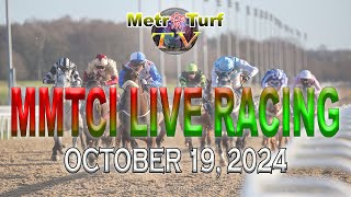 19 October 2024  Philippines Horse Racing Live  Metro Manila Turf Club Inc [upl. by Uhp]