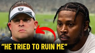 Raiders RB Josh Jacobs EXPOSES Former Head Coach Josh McDaniels [upl. by Ramal]