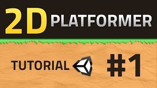 1 How to make a 2D Platformer  Basics  Unity Tutorial [upl. by Chrissa]