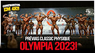 CLASSIC OLYMPIA 2023  confrontos em 4K [upl. by Octavla483]