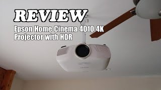 Epson Home Cinema 4010 4K PROUHD 3Chip Projector Review 2024 [upl. by Barde295]