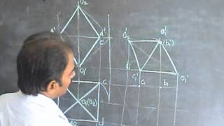 Engineering Graphics MADE EASY by ProfDrREdison Projections of Solids Problem 20 [upl. by Plafker]