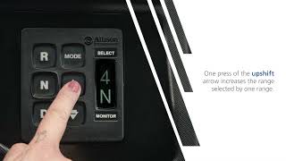 Allison Transmission  Driver Familiarization  Push Button Shift [upl. by Ealasaid]