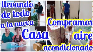 LLEVANDO DE TODO A LA NUEVA CASACOMPRAMOS AIRE ACONDICIONADOVLOGS EN RD [upl. by Sila]