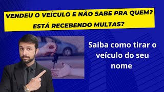 Vendeu o veículo e não sabe pra quem Está recebendo multas multadetransito multas [upl. by Bernie]