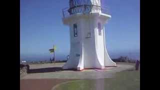 Cape Reinga lighthouse at the northern tip of New Zealand [upl. by Ahseen]